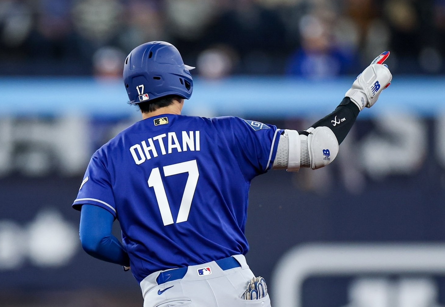 大谷翔平今天一個跑壘判斷失誤,澆熄了道奇得分希望。(翻攝自X@Dodgers)