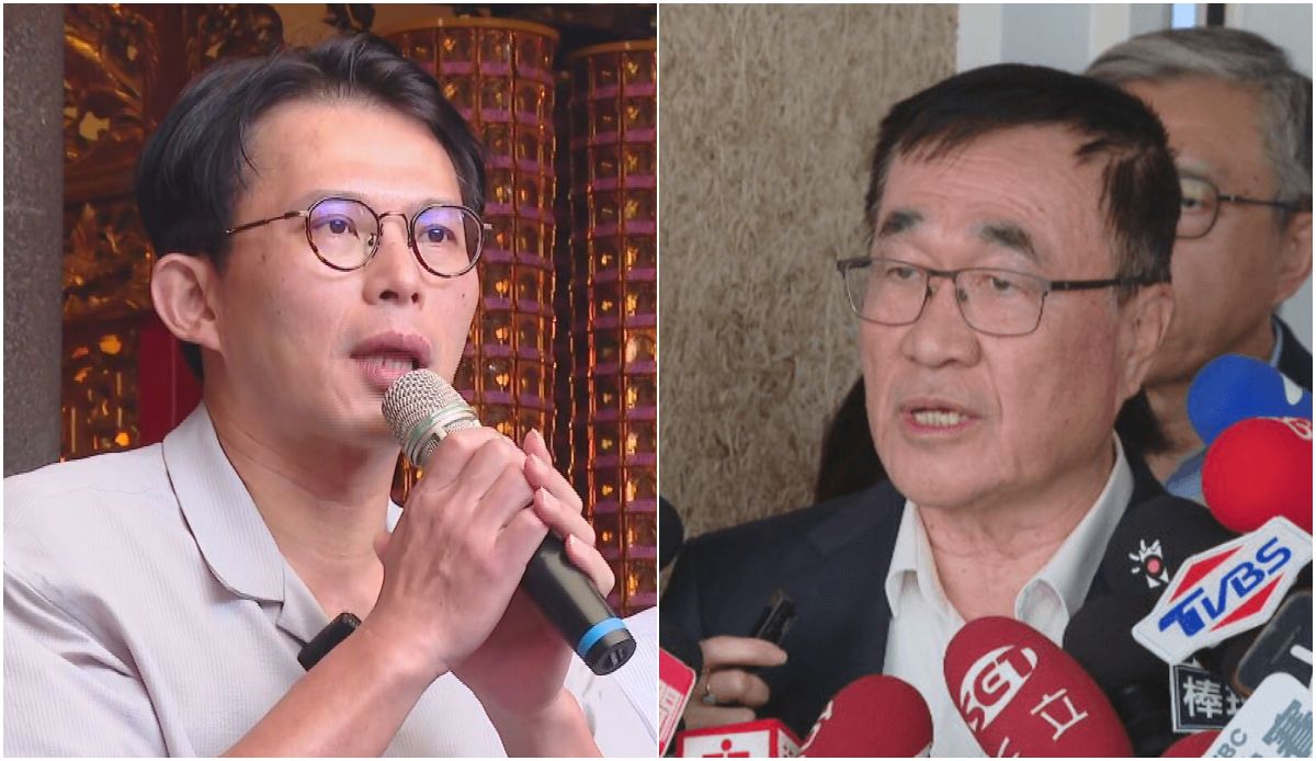 黃國昌鬆口想加入「川伯隊」,李四川僅舉手致意。(資料畫面)