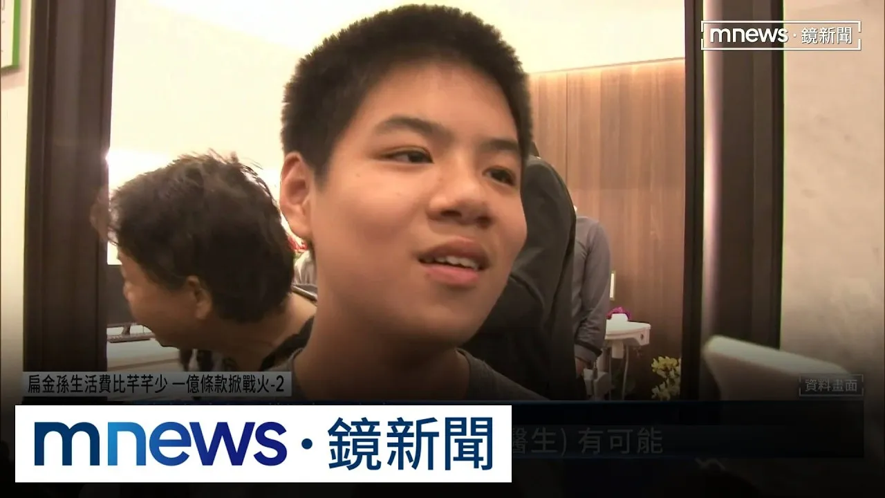 扁金孫生活費比芊芊少　一億條款掀戰火2／二兒子傳給奶奶訊息曝光！　「只想把教育基金拿回來」