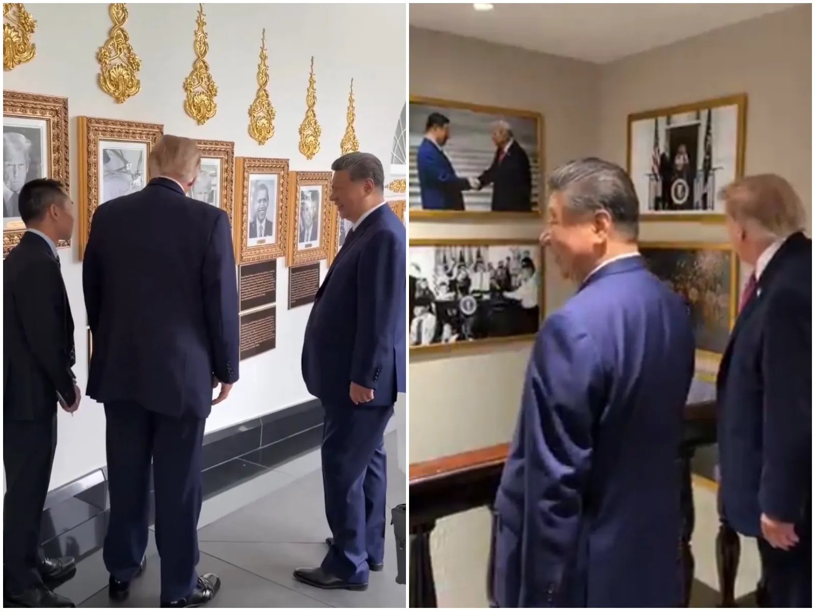 習近平被川普逗樂了　「自動簽名筆拜登」讓他笑到瞇眼