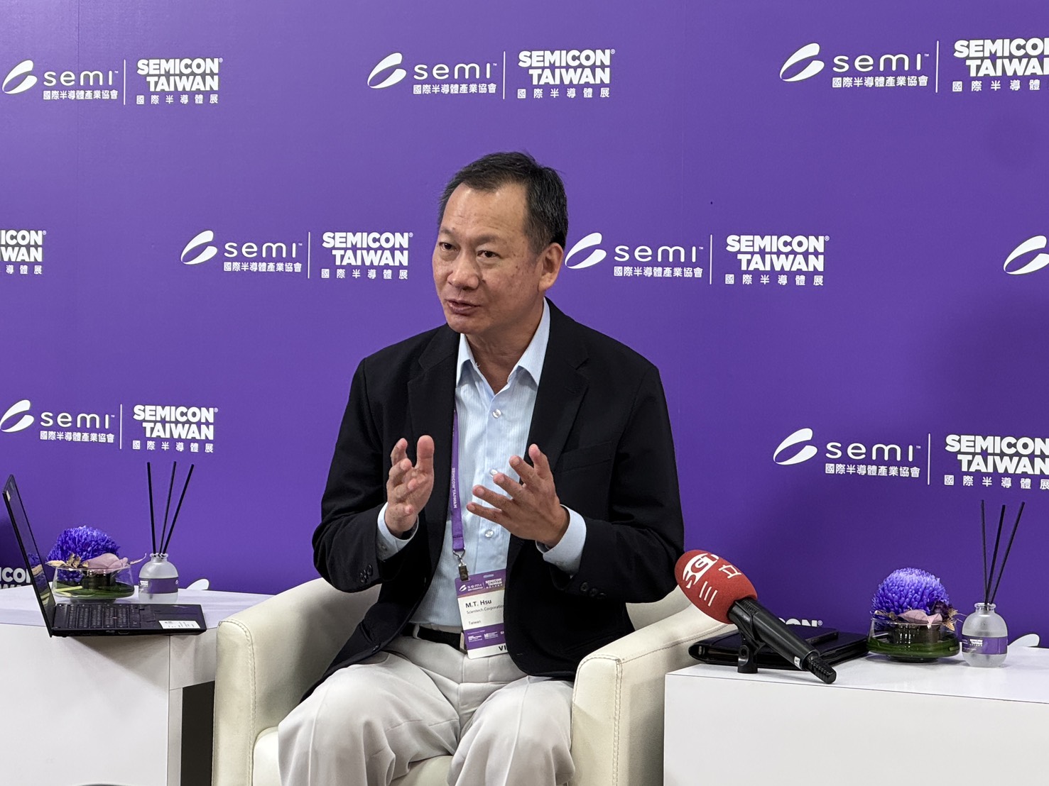 直擊半導體展／AI訂單看到2028年　辛耘今年自製設備出貨拚增50%