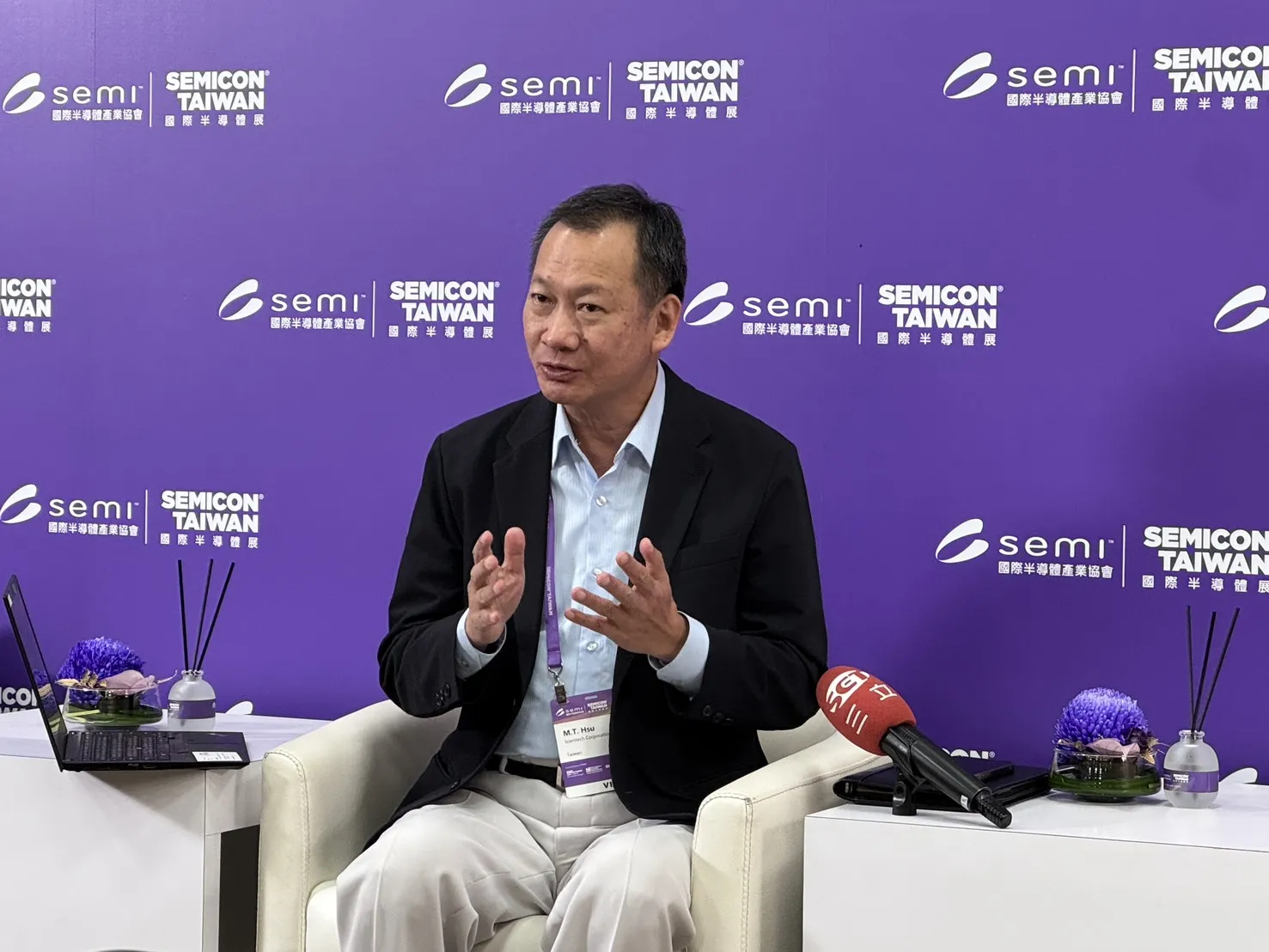直擊半導體展／AI訂單看到2028年　辛耘今年自製設備出貨拚增50%