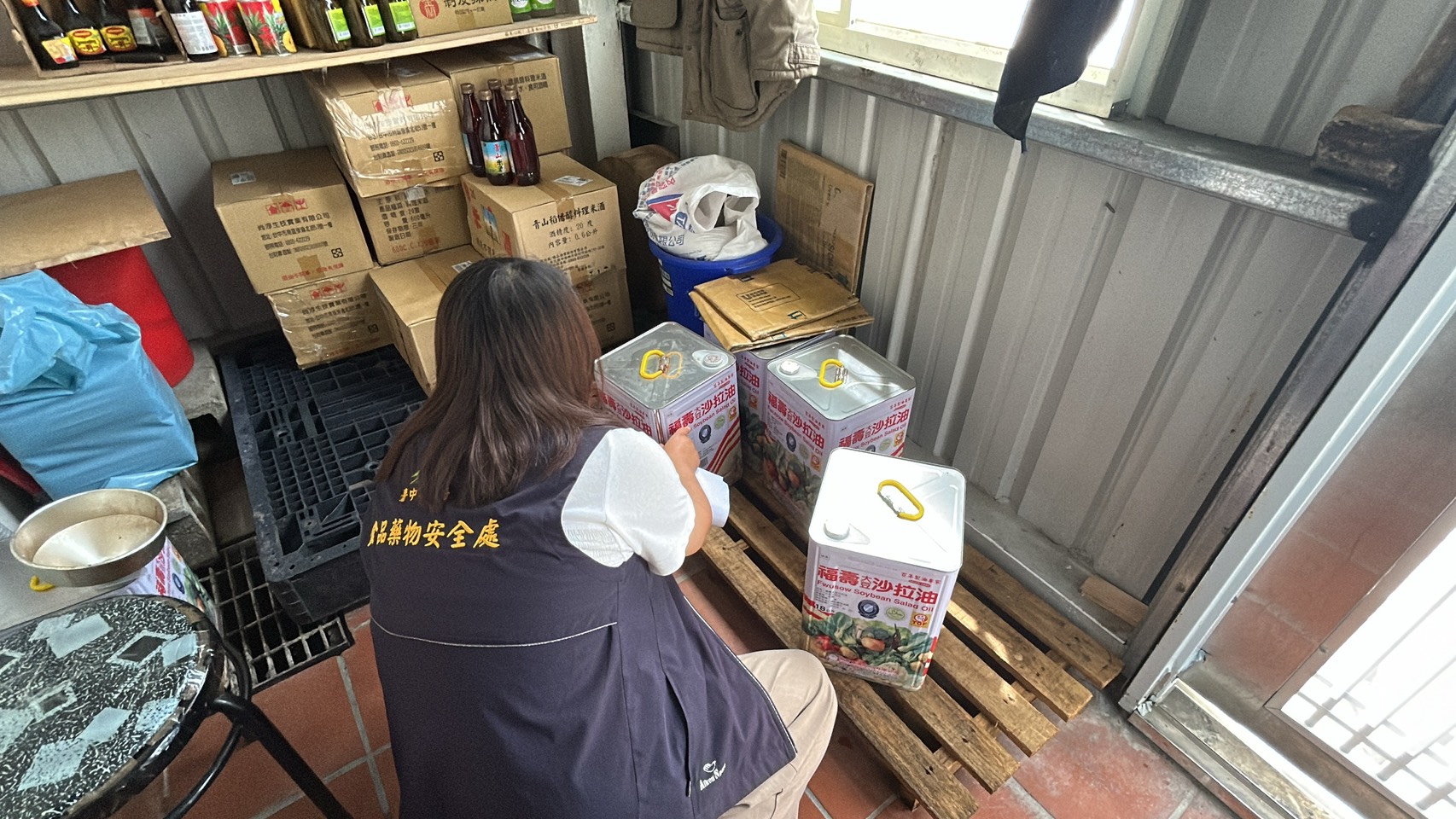 中聯公司供應大豆沙拉油檢出苯駢芘案持續延燒。(台中市政府提供)
