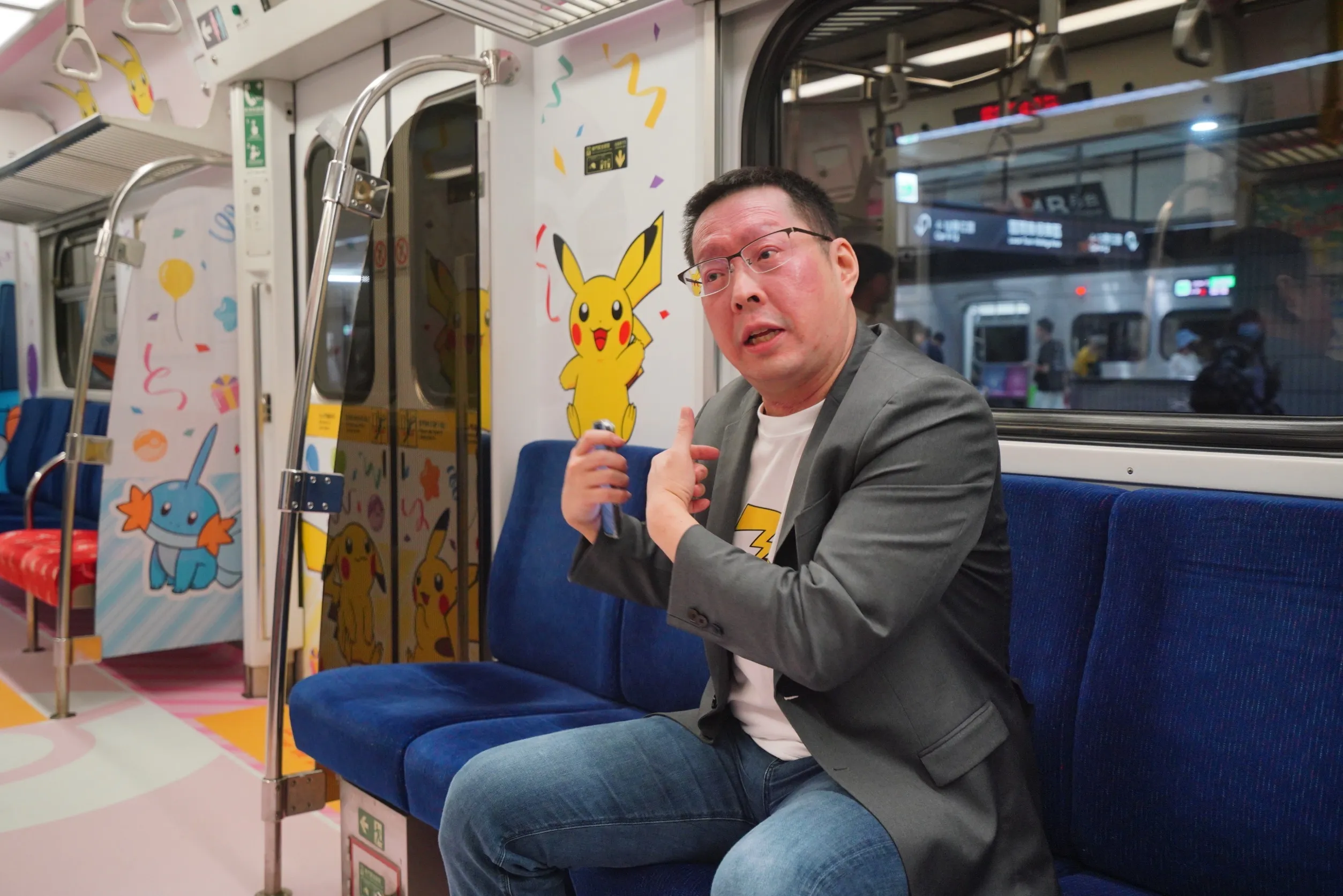 新光三越寶可夢列車啟動  吳昕昌大玩IP經濟瞄準兩目標
