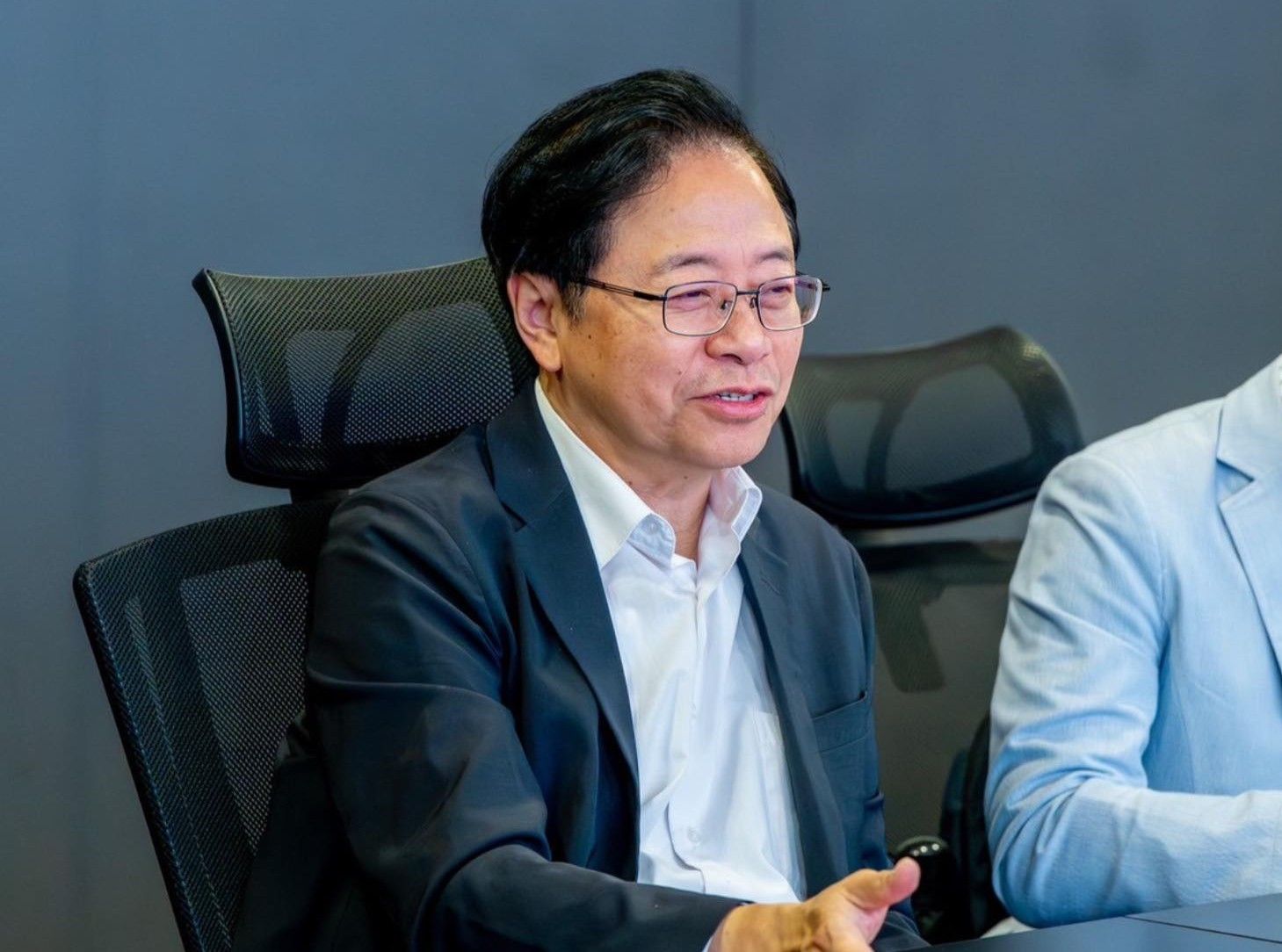 桃園市長張善政從政前在科技業任職。(翻攝自張善政臉書)