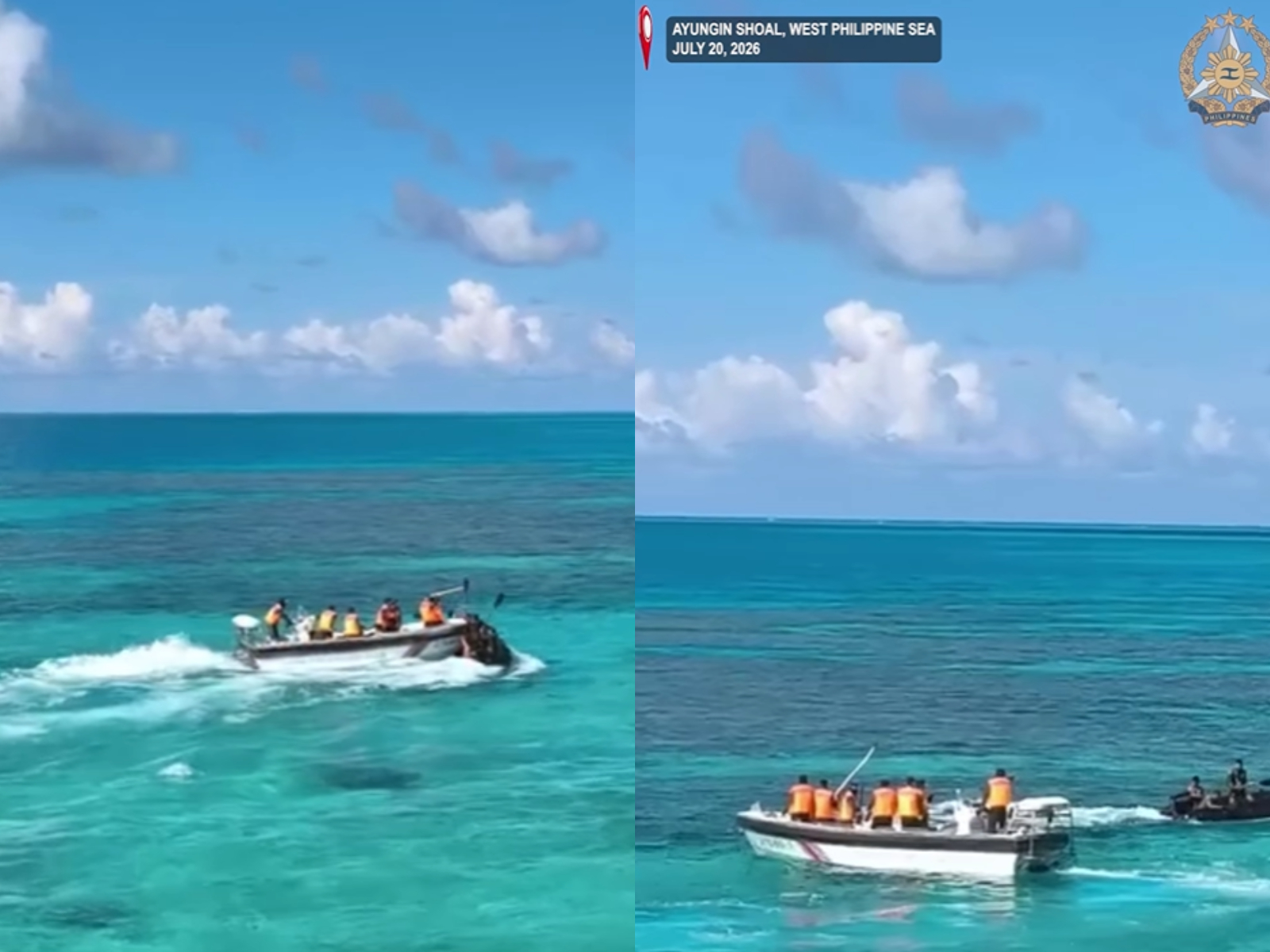 南海流血衝突!中海警木棍打傷菲士兵 菲方怒譴責