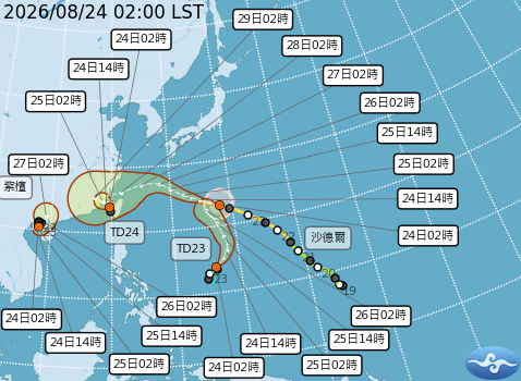 沙德爾颱風加速逼近！暴風圈「這天」掃過半個台灣　侵襲率最高69%
