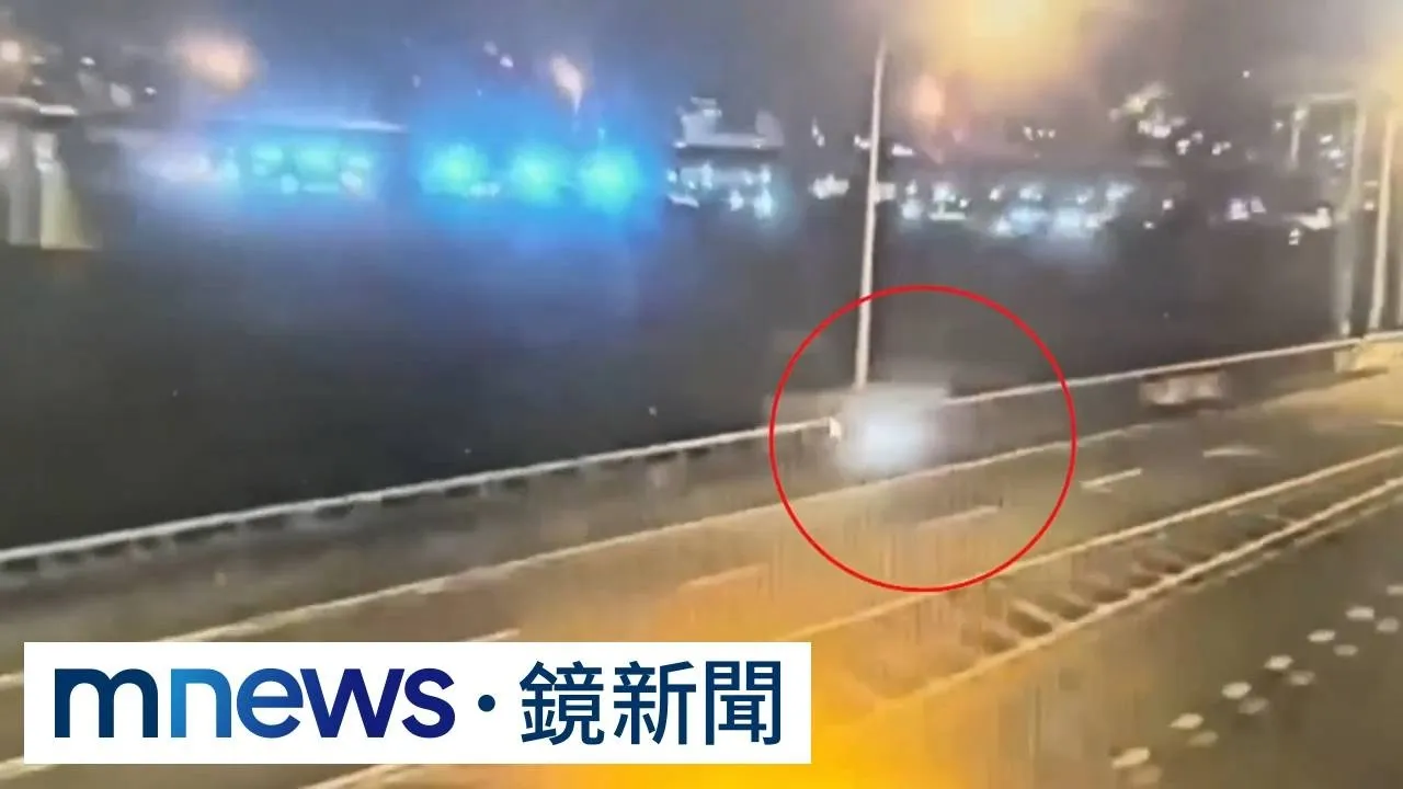 五楊高架爆離奇意外！　騎士闖國道慘墜7樓亡