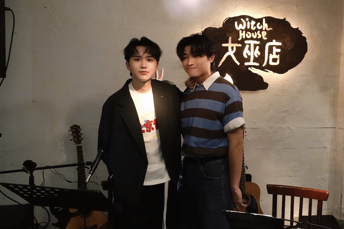 黃莑茗巡迴唱回台北,邀請創作歌手陳宇祥上節目。(圖/種子音樂)