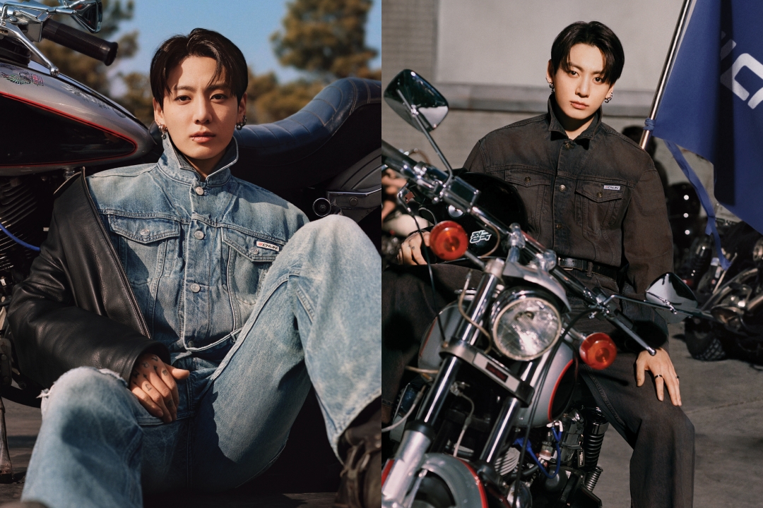 全新Jung Kook for Calvin Klein限量聯名系列,靈感源自柾國對摩托車的熱愛。(Calvin Klein Taiwan提供)