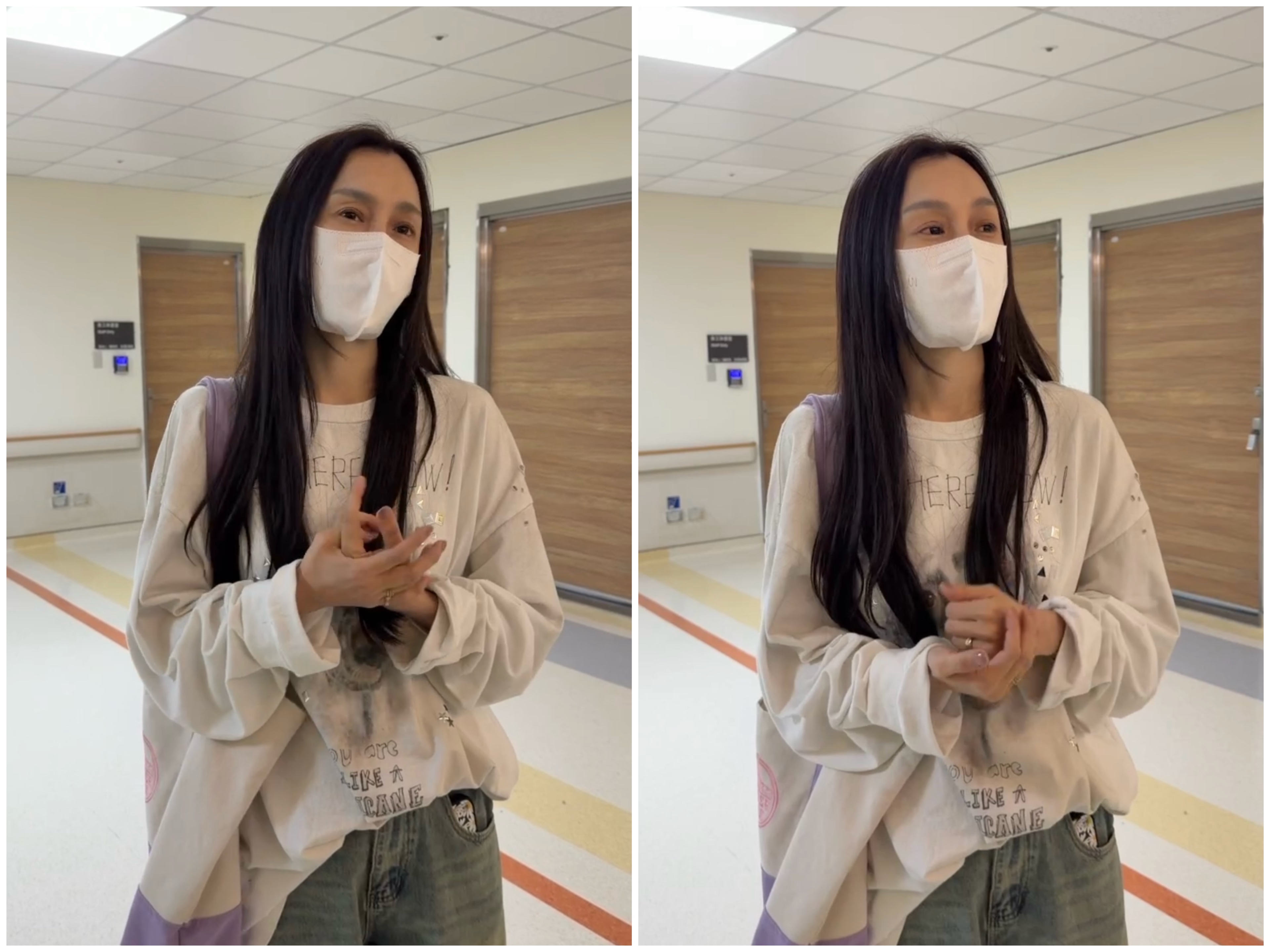 范瑋琪透露黑人陳建州因心律不整,得續住加護病房。