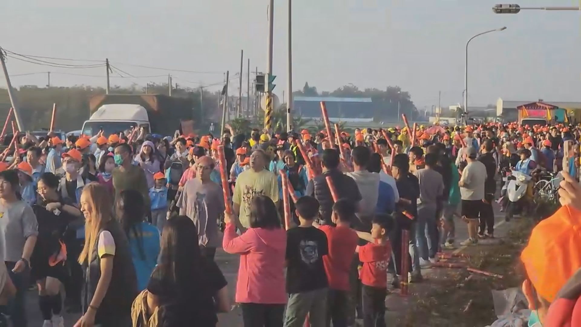 白沙屯進香估百萬人潮湧朝天宮　北港2校申請停課未獲縣府同意