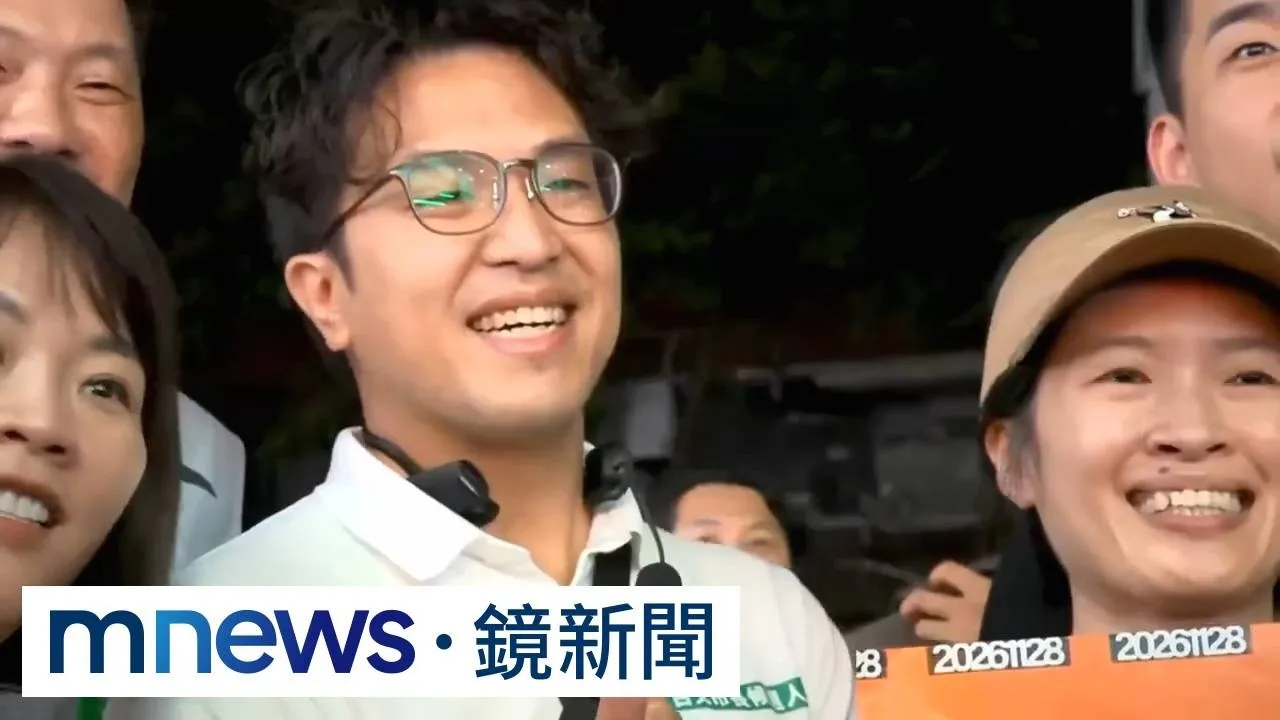 沈伯洋掃夜市颳洋流旋風　攤商：兩年來人潮最多的一天