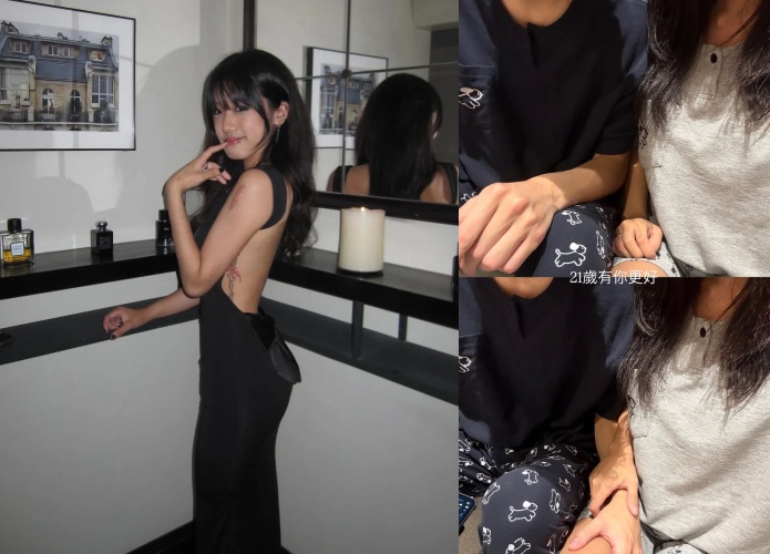 梧桐妹(Angel),於19日迎來21歲生日,卻突然在社群平台發布一張穿著情侶裝、無名指配戴戒指的牽手照片,疑似正式公開戀情,引發外界高度關注。(翻攝自instagram/angelsun619)