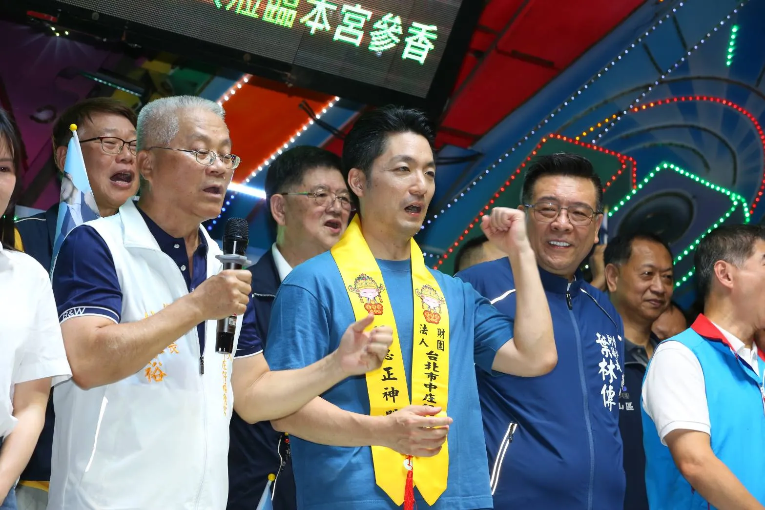 宮廟董事長當面洗臉！抱怨2年都沒來「選舉才來」　蔣萬安尷尬道歉了