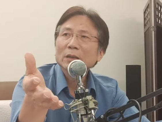 桃園市議員詹江村稱自己被詐騙了。(翻攝自詹江村YT頻道)