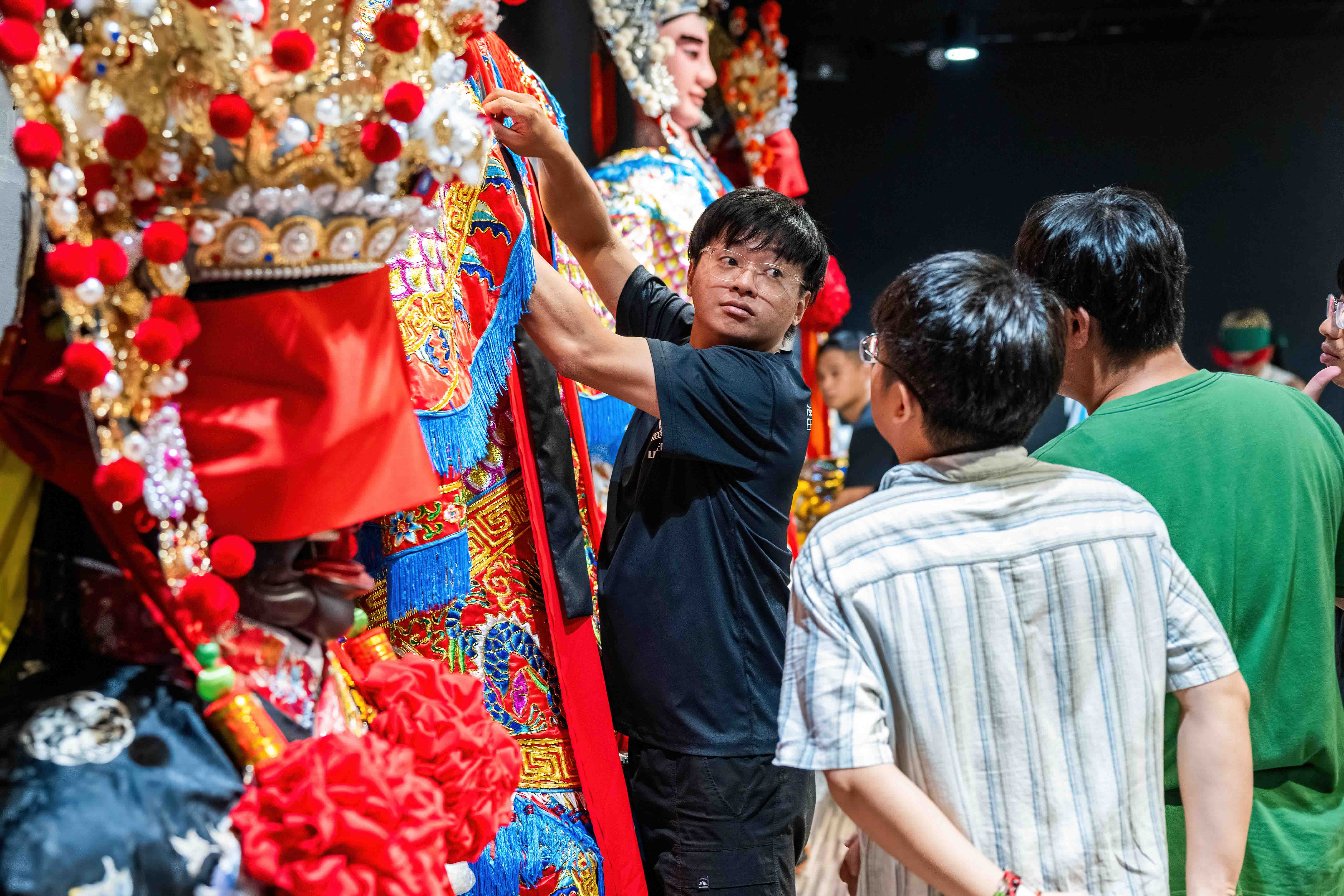 雷昇傳藝劇團現任執行總監王昇揚。文總提供