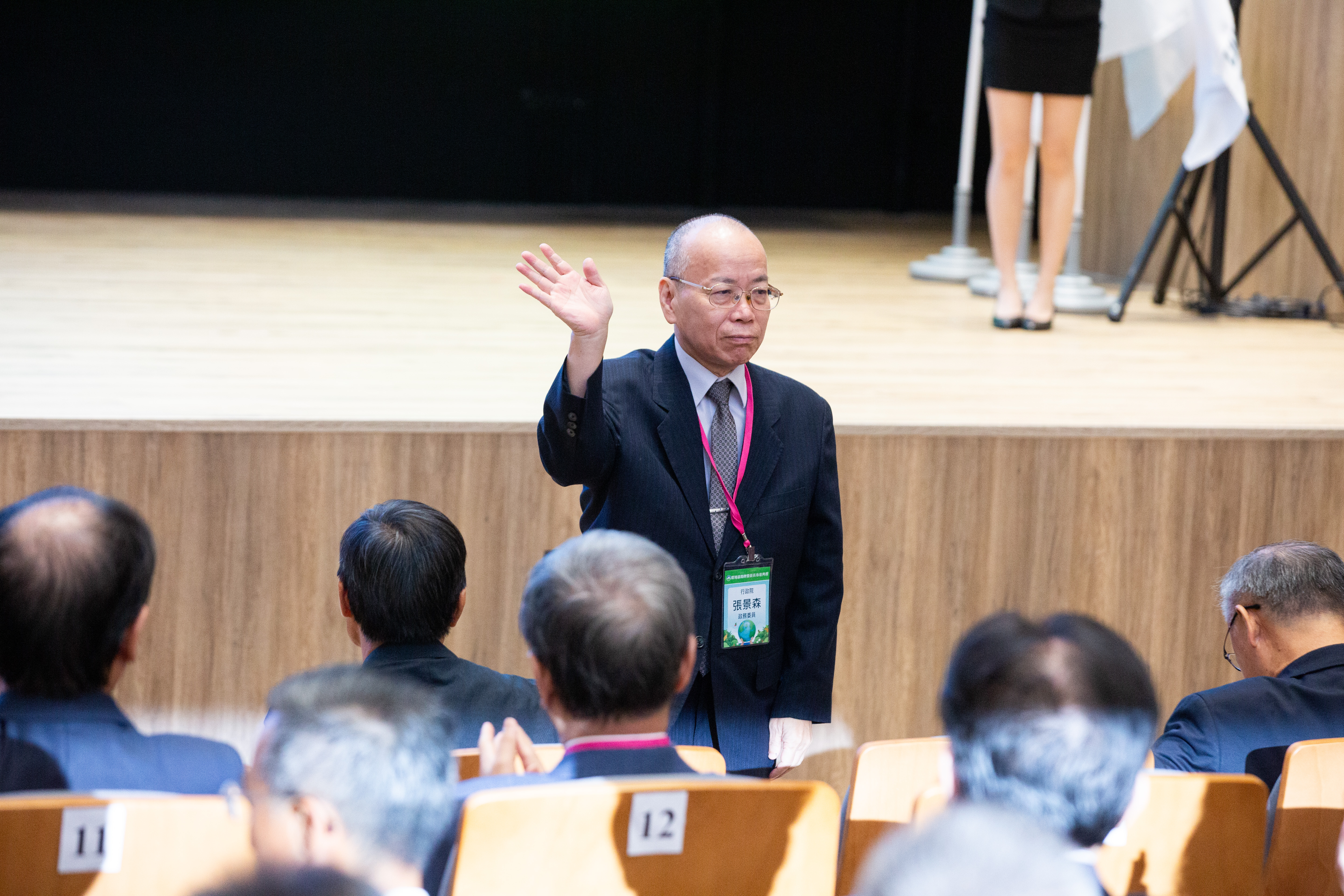 張景森宣布退出民進黨。(本刊資料照)
