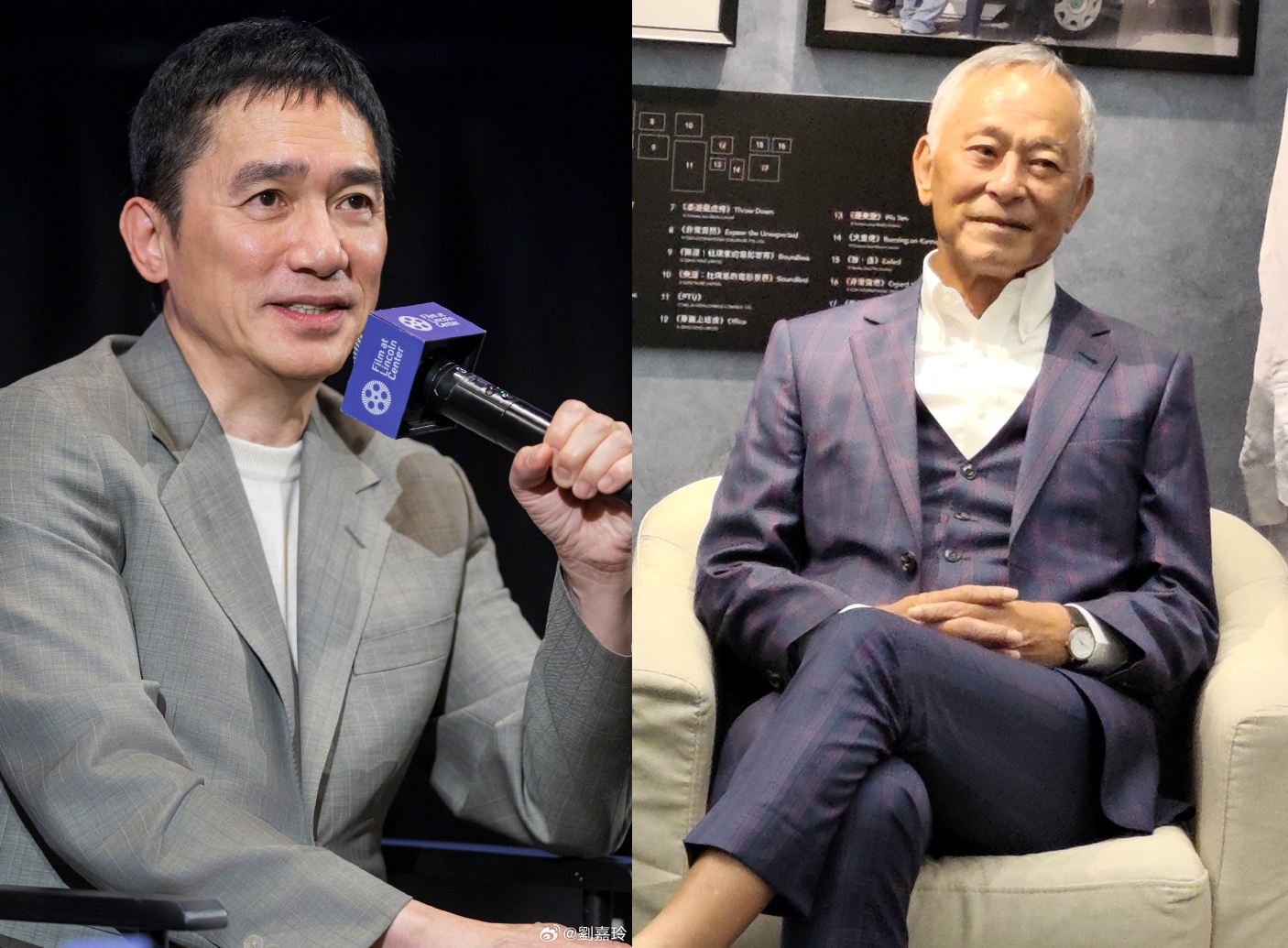 訪談中梁朝偉證實確定會與杜琪峰合作,但也否認了會在北海道取景,因為沒拿到槍枝使用執照。(劉嘉玲微博/本刊資料照)