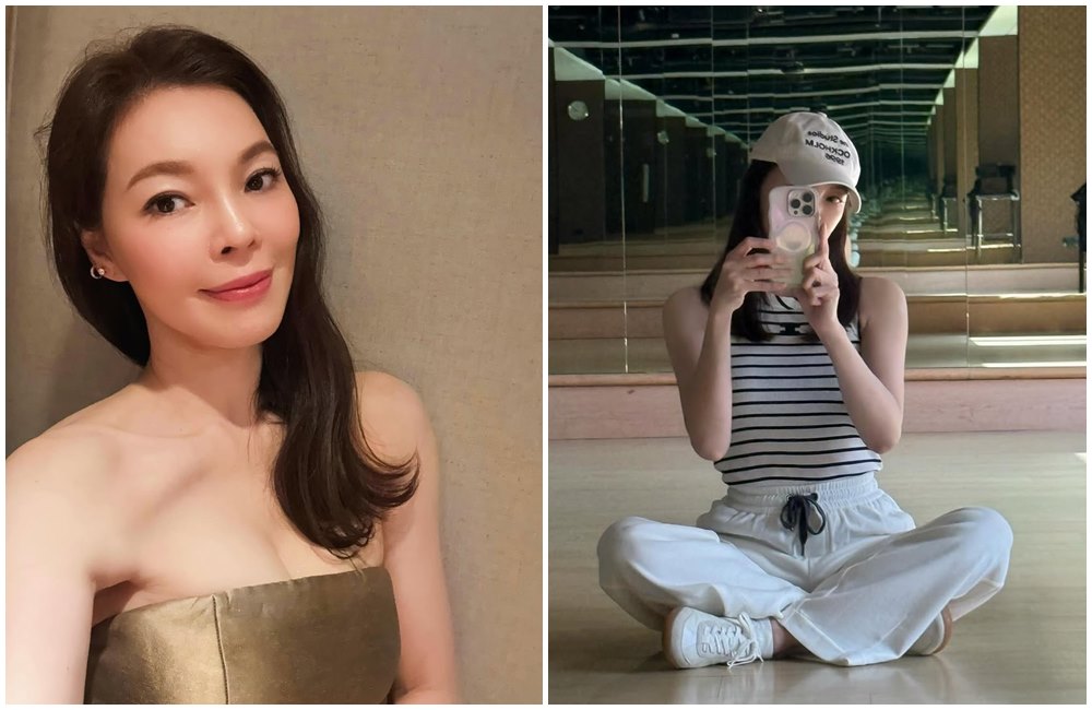 曾馨瑩為準備舞蹈比賽,曬出練舞的照片。(翻攝hsin_ying_tseng IG)