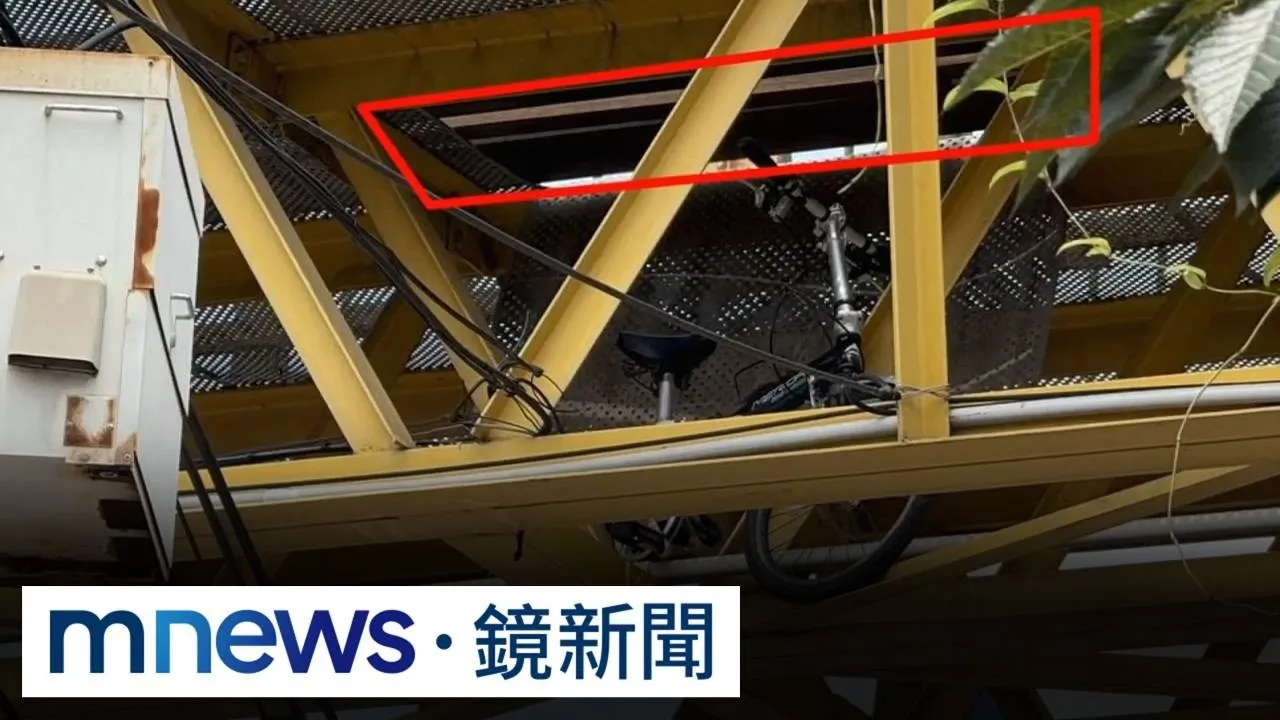 台中潭雅神自行車道「鐵板塌陷」　八旬翁墜6米身亡