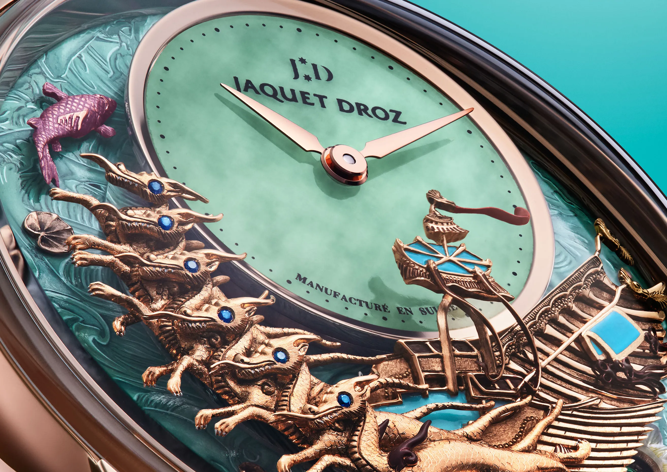 錶誌／文化遺產的藝術邂逅，JAQUET DROZ Luo River Automaton為洛神打造專屬奢華