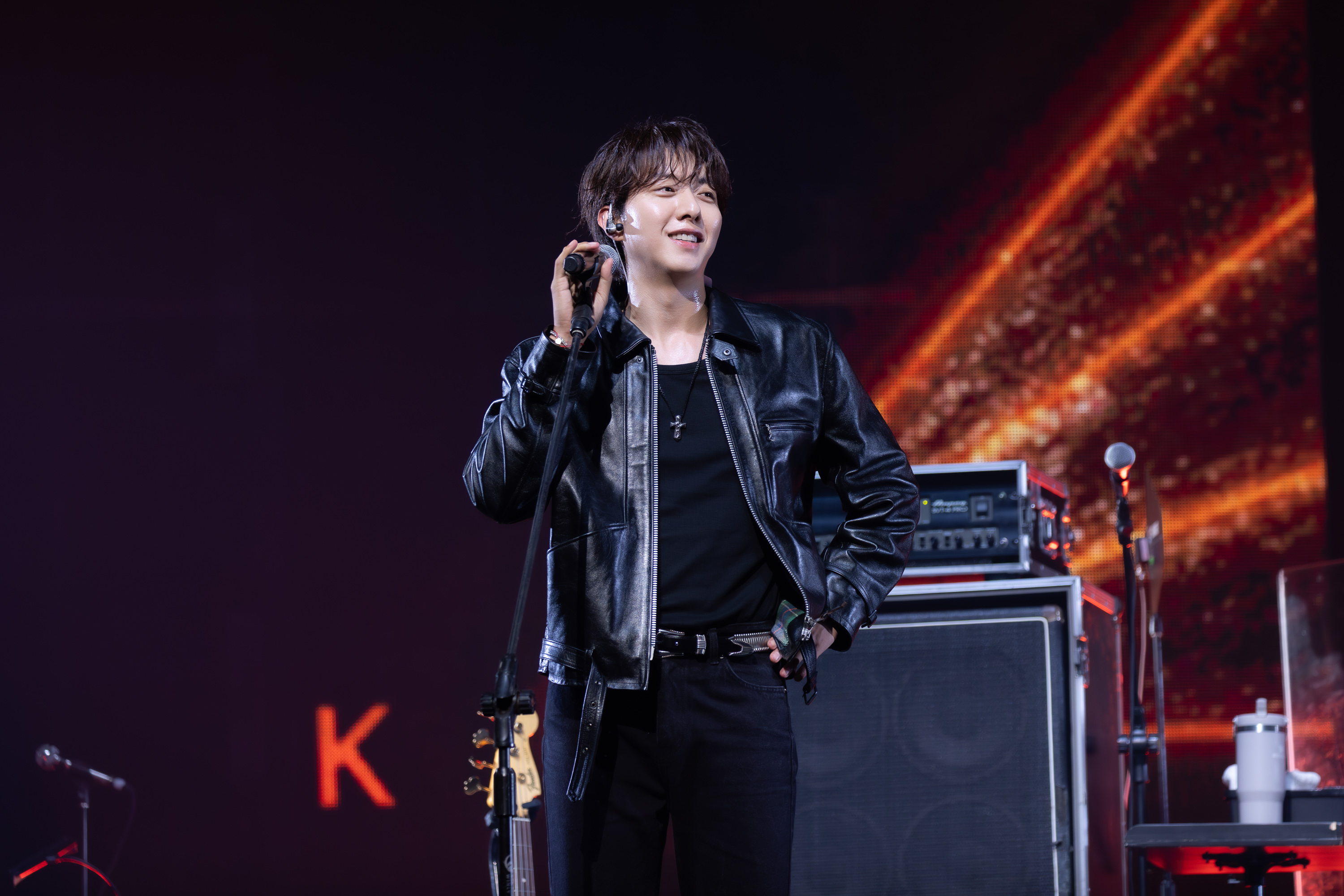 李正信許願生日之前站上更大的高雄場館開唱。(和協整合行銷提供)
