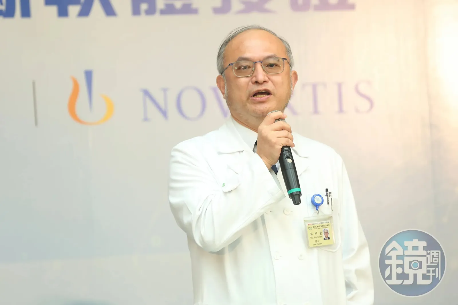 台大醫學院長吳明賢驚傳命危送醫。(本刊資料照)