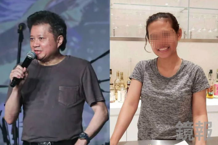 福茂唱片老闆張耕宇(左),遭爆愛上小26歲的印尼移工(右)。(鏡報提供)