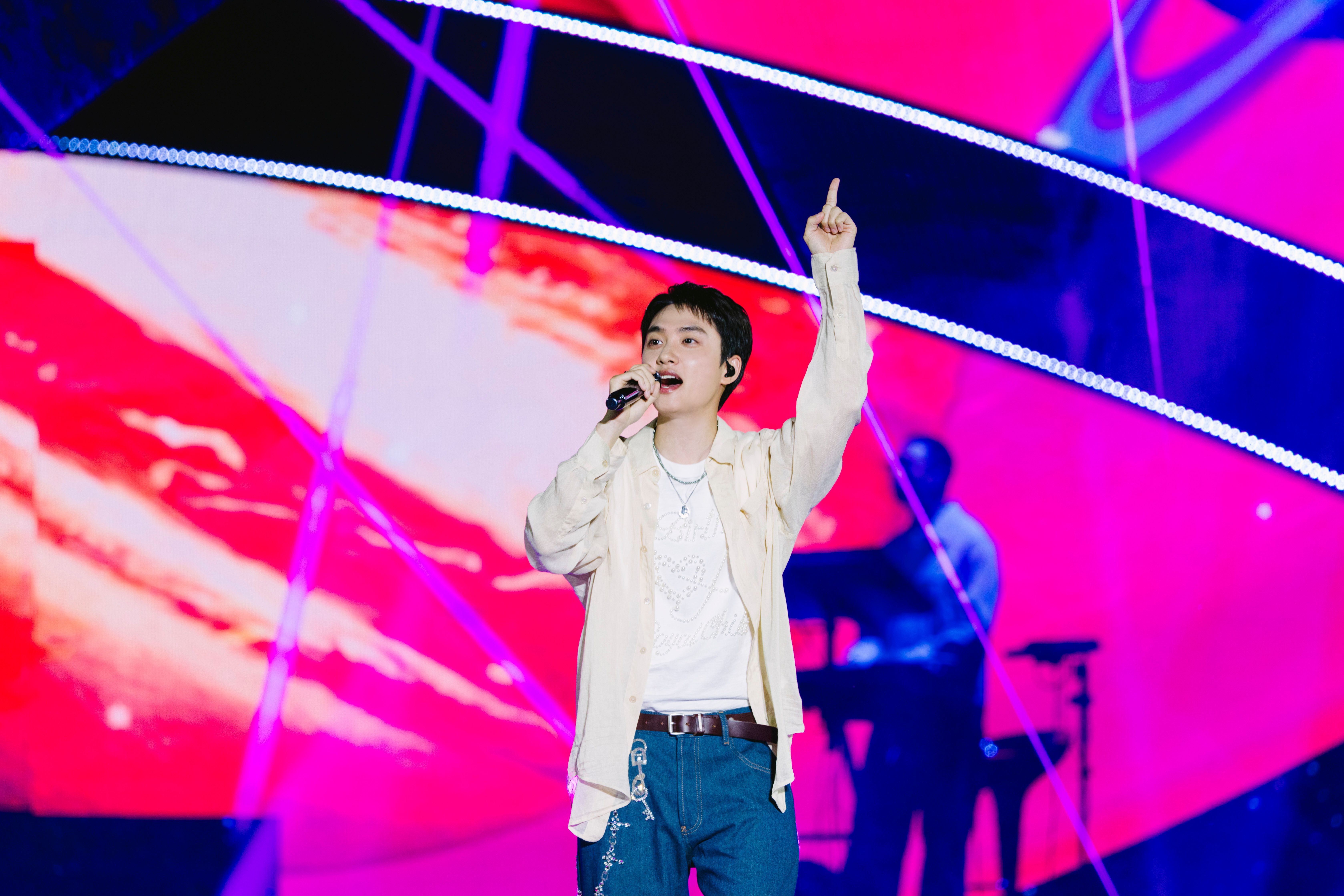 都敬秀時隔一年重返林口體育館會粉絲。(D-SHOW提供)