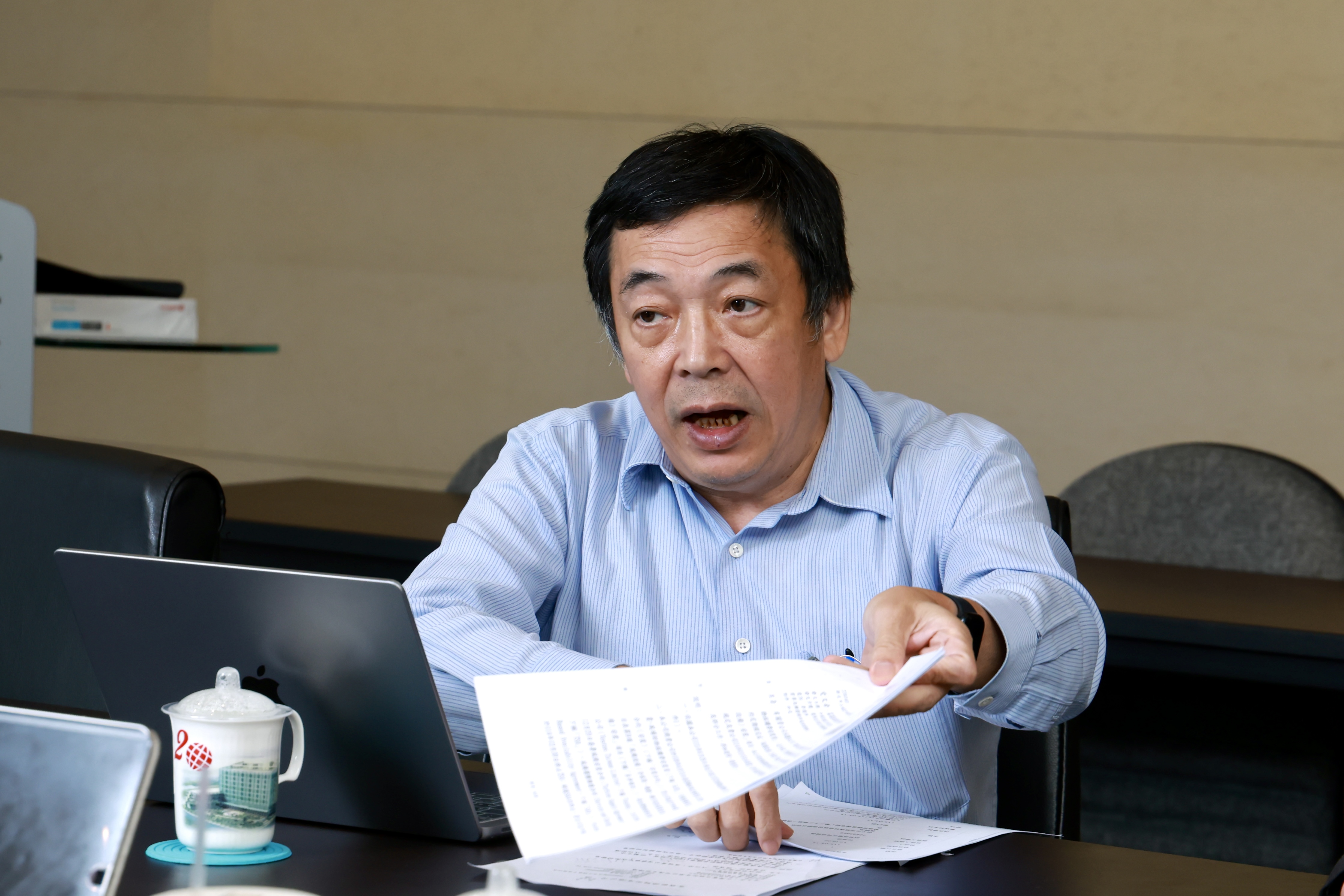 對於「台電離岸風電二期」,富崴董座林坤煌只盼能合意解約讓富崴真正脫身。