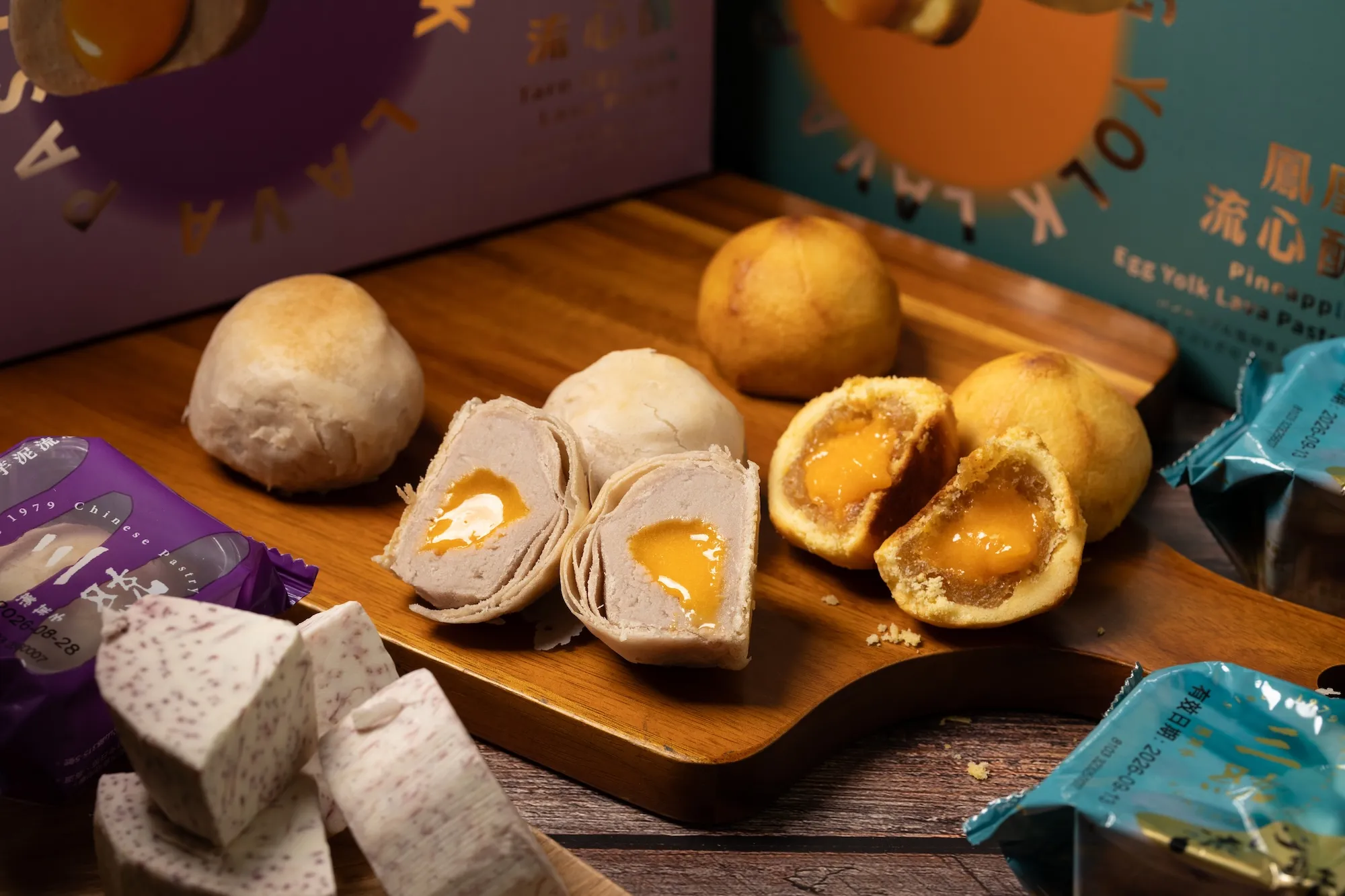 中秋嘗流心2／50年老店靠「流心酥」賣破億顆！三統漢菓子鳳凰酥、芋泥酥香濃爆餡　連兩屆榮登金馬指定伴手禮
