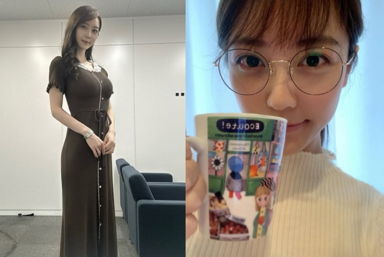 日本人氣美女主播上野愛奈換上緊身針織連身裙,大秀完美S曲線,不僅讓粉絲直呼「美到像AI」,對於其狂嗑高熱量甜點卻依然維持纖細的身材,也引發網路熱烈討論。(翻攝自instagram/ueno_aina_816)