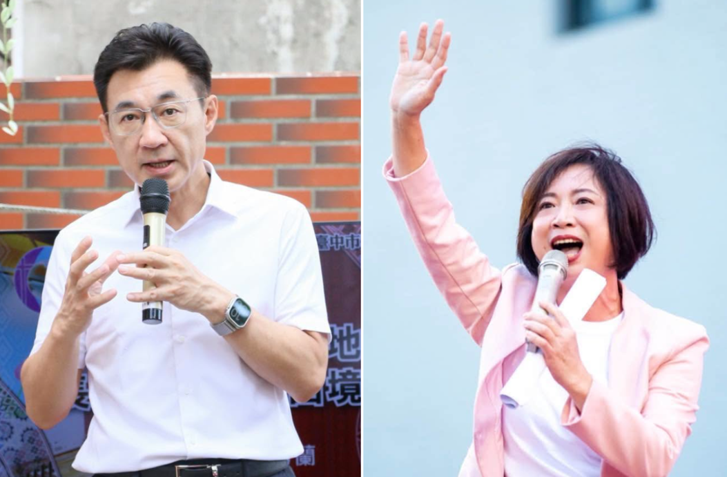 AI民意模擬台中市選戰／江啟臣47.5%大幅領先何欣純　20世代四分之一未表態