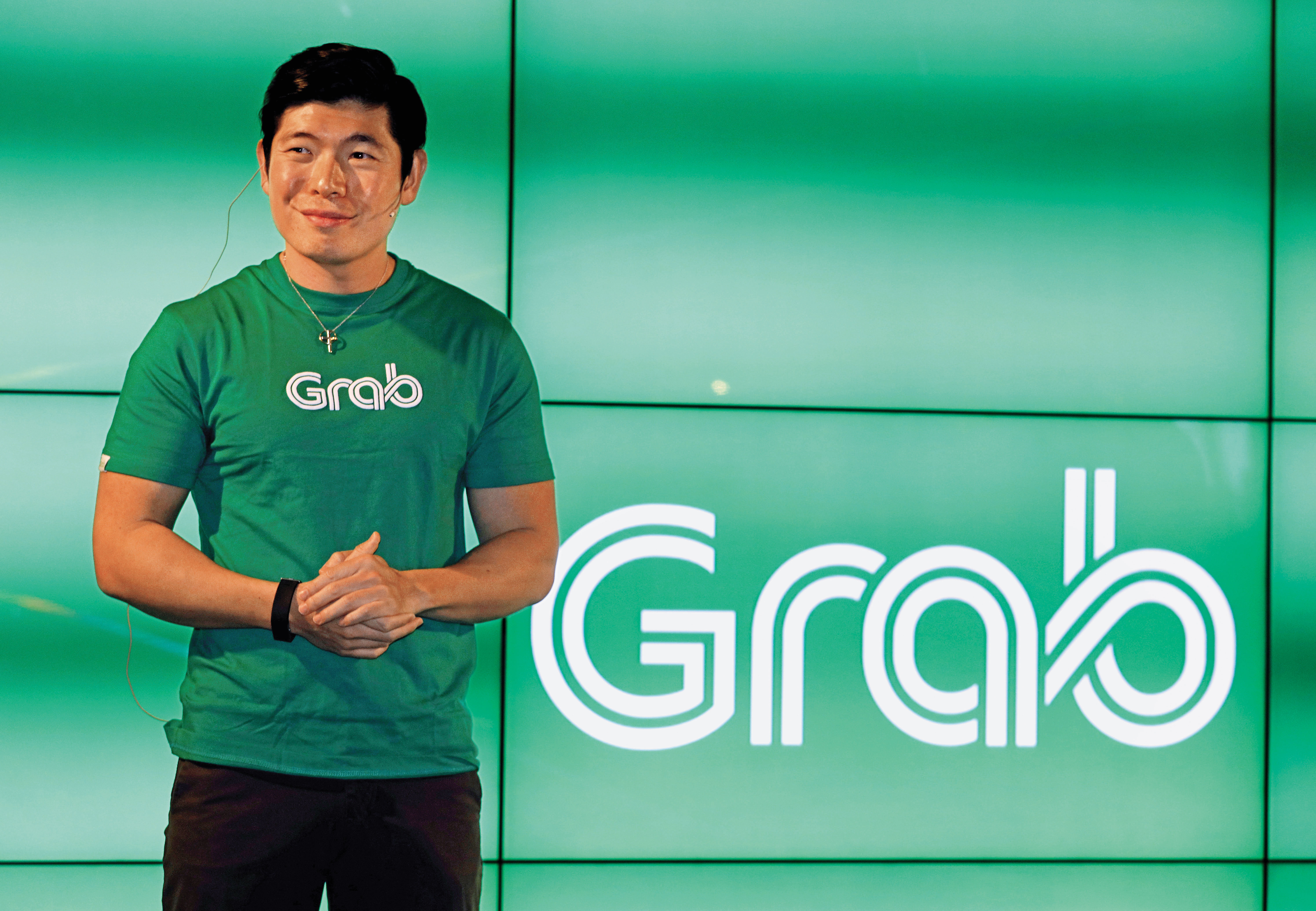 Grab集團執行長暨共同創辦人陳炳耀相當看好台灣市場。(達志影像)