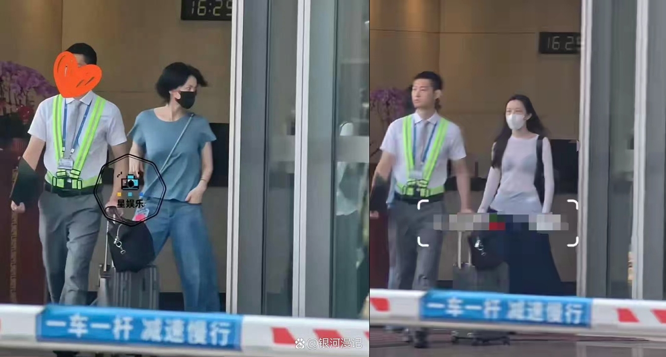 王菲在雲南與2個女兒度過生日後,與李嫣一起返回北京。(微博圖片)