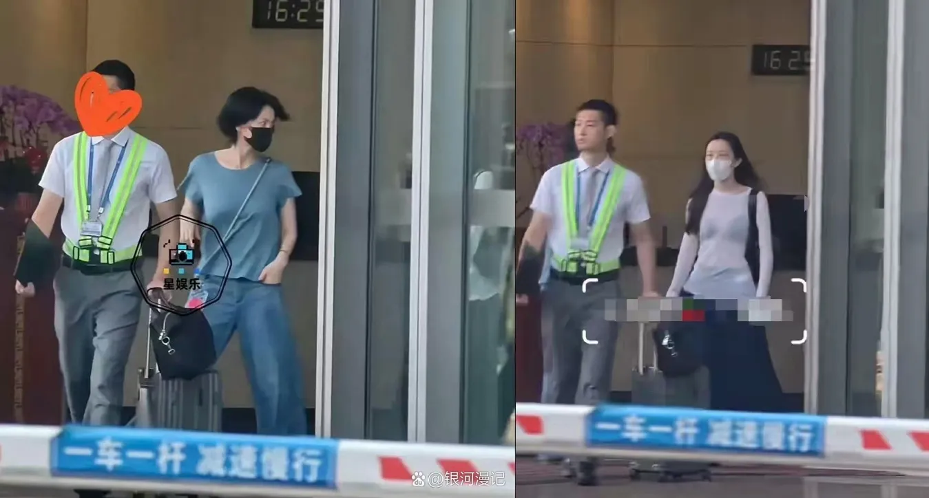 王菲攜李嫣返京　20歲靚妹秀透視黑bra　天后秒變「隨行老媽」