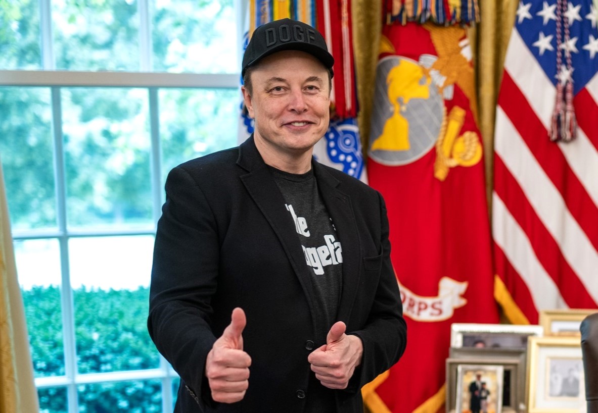 馬斯克宣布,計畫明年贈送全美兒童每人1股SpaceX股票,總價值估計高達新台幣3409億元。(翻攝Wikimedia Commons)