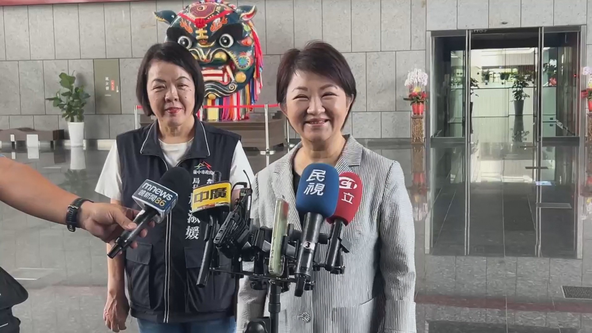盧秀燕預告立院今(14日)將三讀通過總預算。