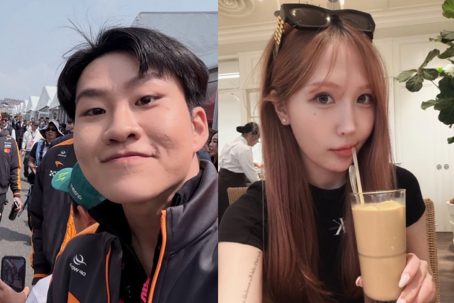 蕭伊的親弟弟公開幫姊姊操盤台股的獲利對帳單,直言姊姊根本不需要靠Joeman。(翻攝自蕭伊IG、Joeman臉書)