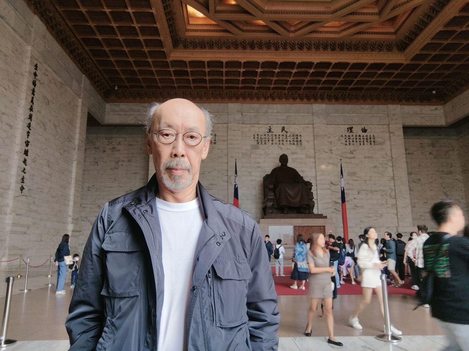 馮淬帆的骨灰安厝在金門納骨塔。(翻攝自馮淬帆臉書)