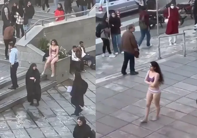 當街脫衣抗議！伊朗女學生「被強送精神病院」　好友驚爆：每月被逼打針