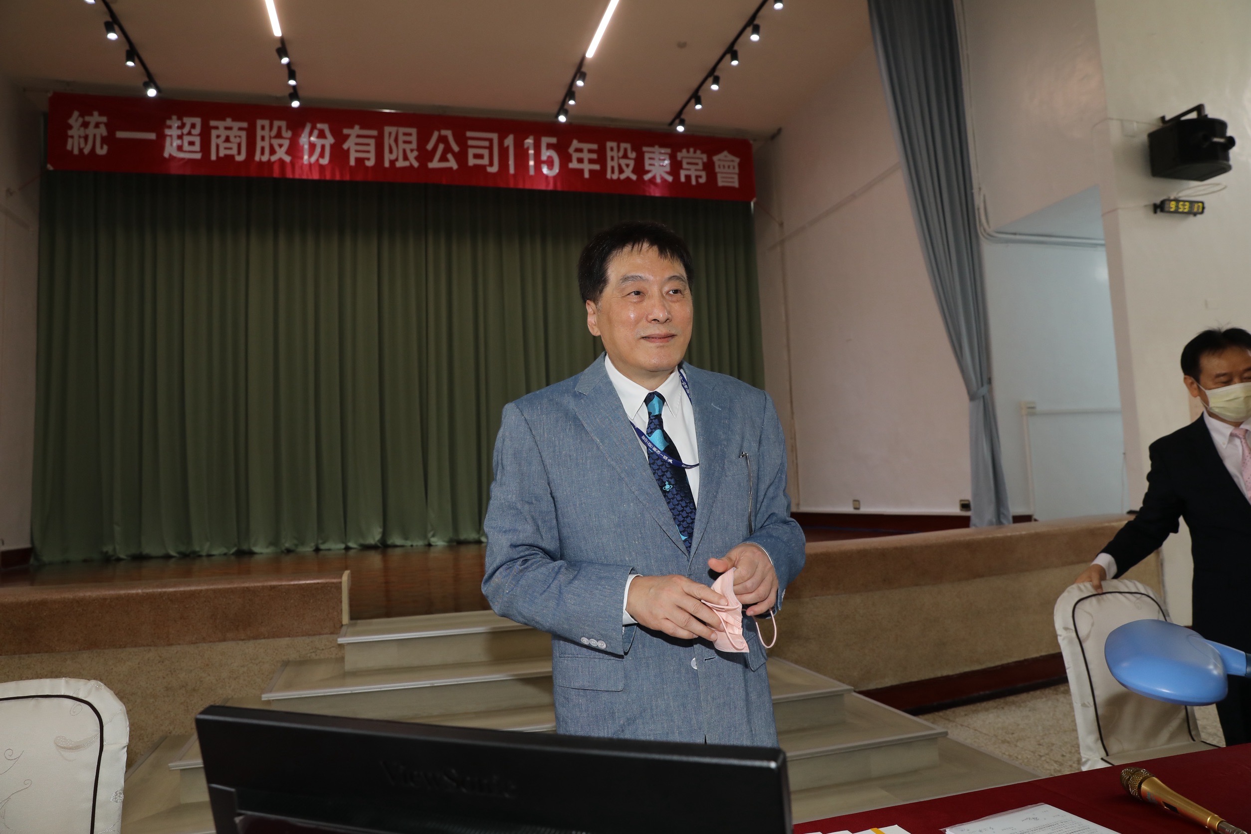 統一集團114年度擬發放現金股利每股9.0元。圖為統一集團董事長羅智先。