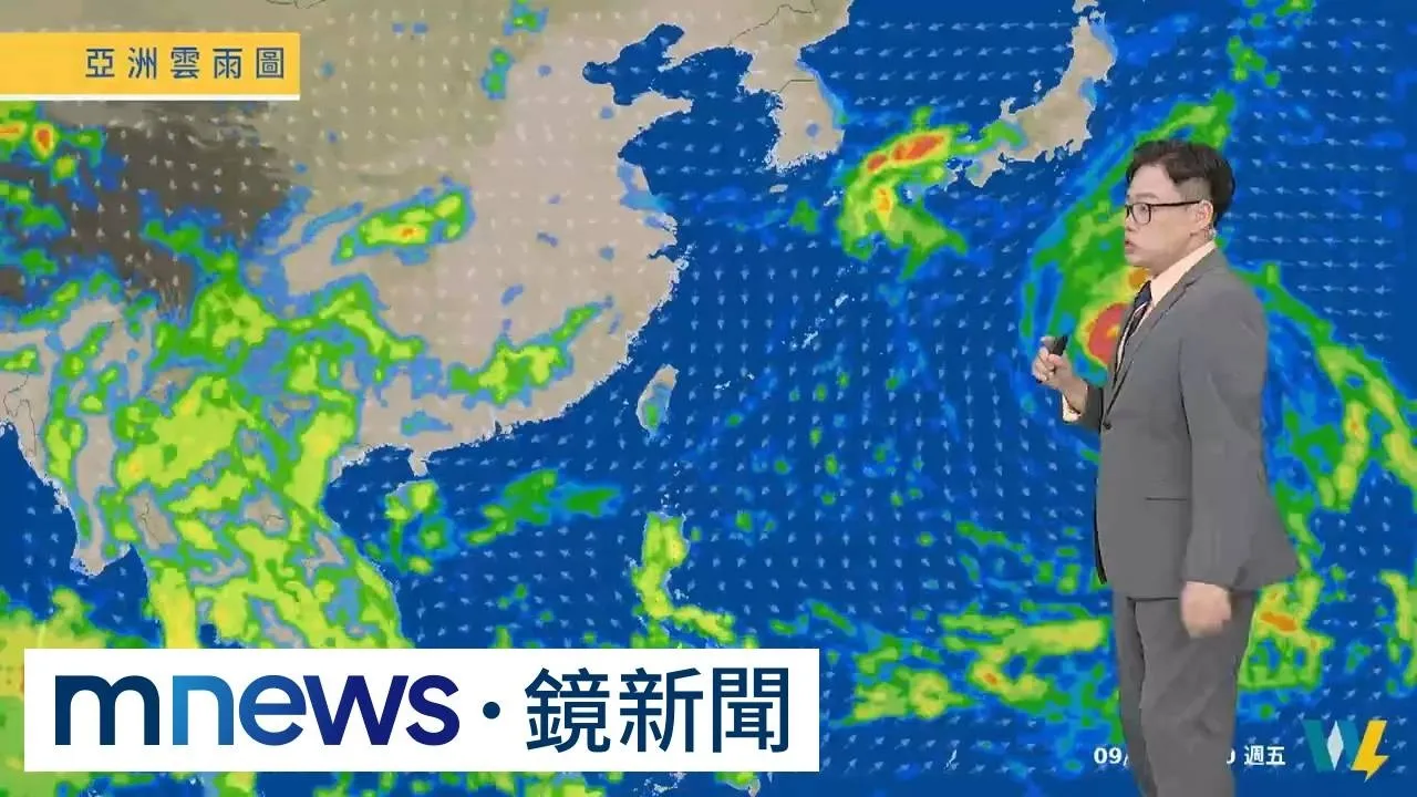 輕颱杜鵑朝日本南方海面移動！　估「轉東北移動」對台無影響