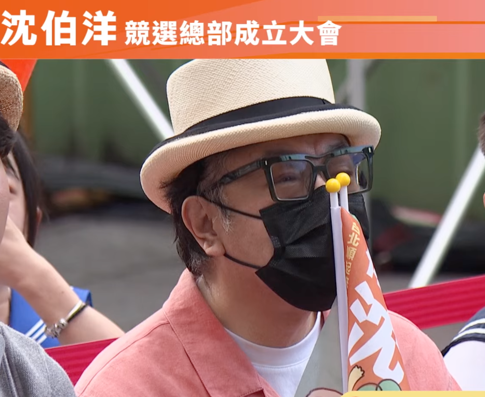 獨家／蔡康永現身沈伯洋造勢場遭共軍鎖定　警政署交辦北市警局「安全維護部署」