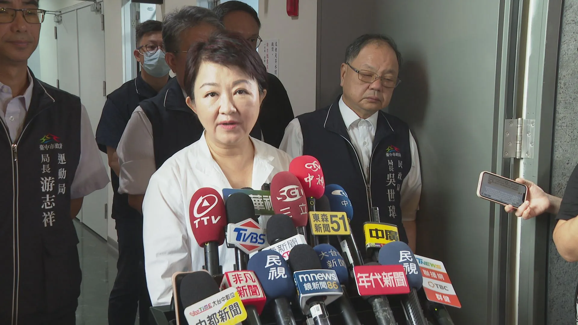 蔣萬安不替白營個別站台　盧秀燕：城市狀況不同、時間允許都去