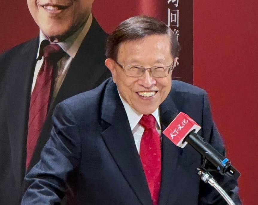 遠見、天下文化事業群創辦人高希均辭世。(翻攝自朱立倫臉書)