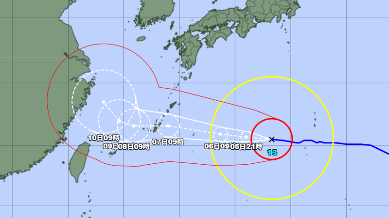 「白海豚」西進逼近沖繩！　日航、全日空宣布明取消80航班　