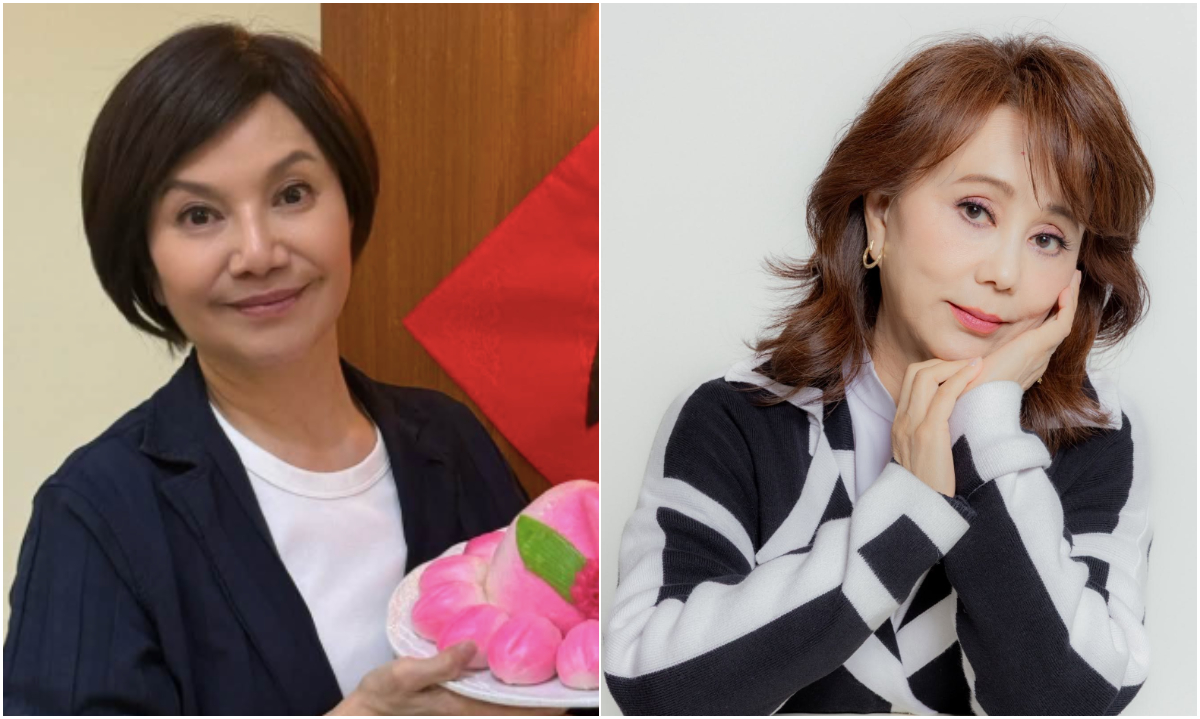 資深歌仔戲演員唐美雲(左)、孫翠鳳(右)。(翻攝唐美雲、孫翠鳳臉書)