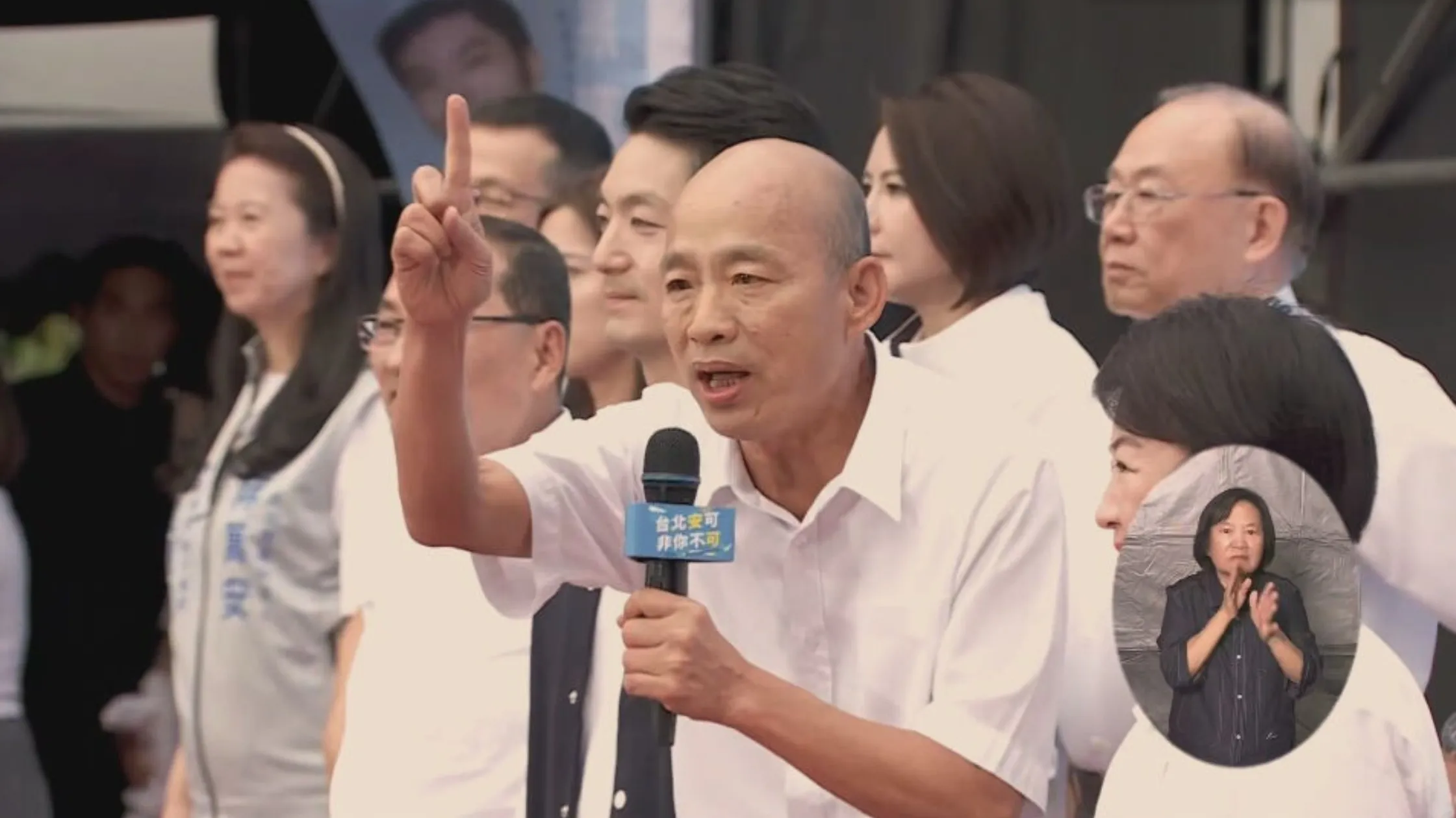 韓國瑜站台產金句　批網軍像「緬甸電擊棒」：把蔣萬安電得哇哇叫